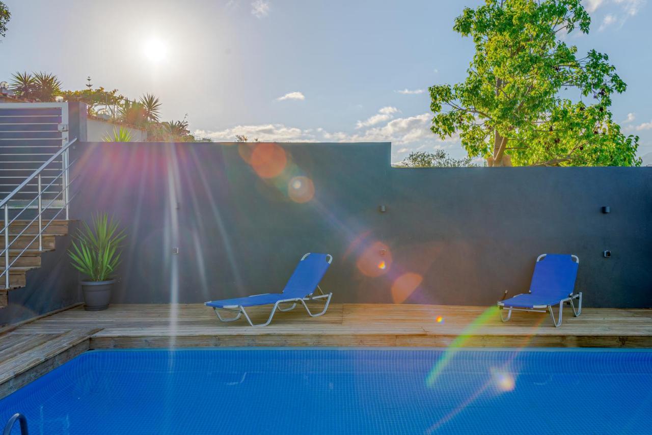 Private Pool Villa Ggki Skepasti Dış mekan fotoğraf