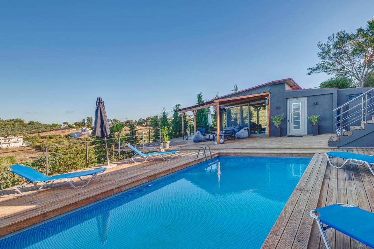 Private Pool Villa Ggki Skepasti Dış mekan fotoğraf