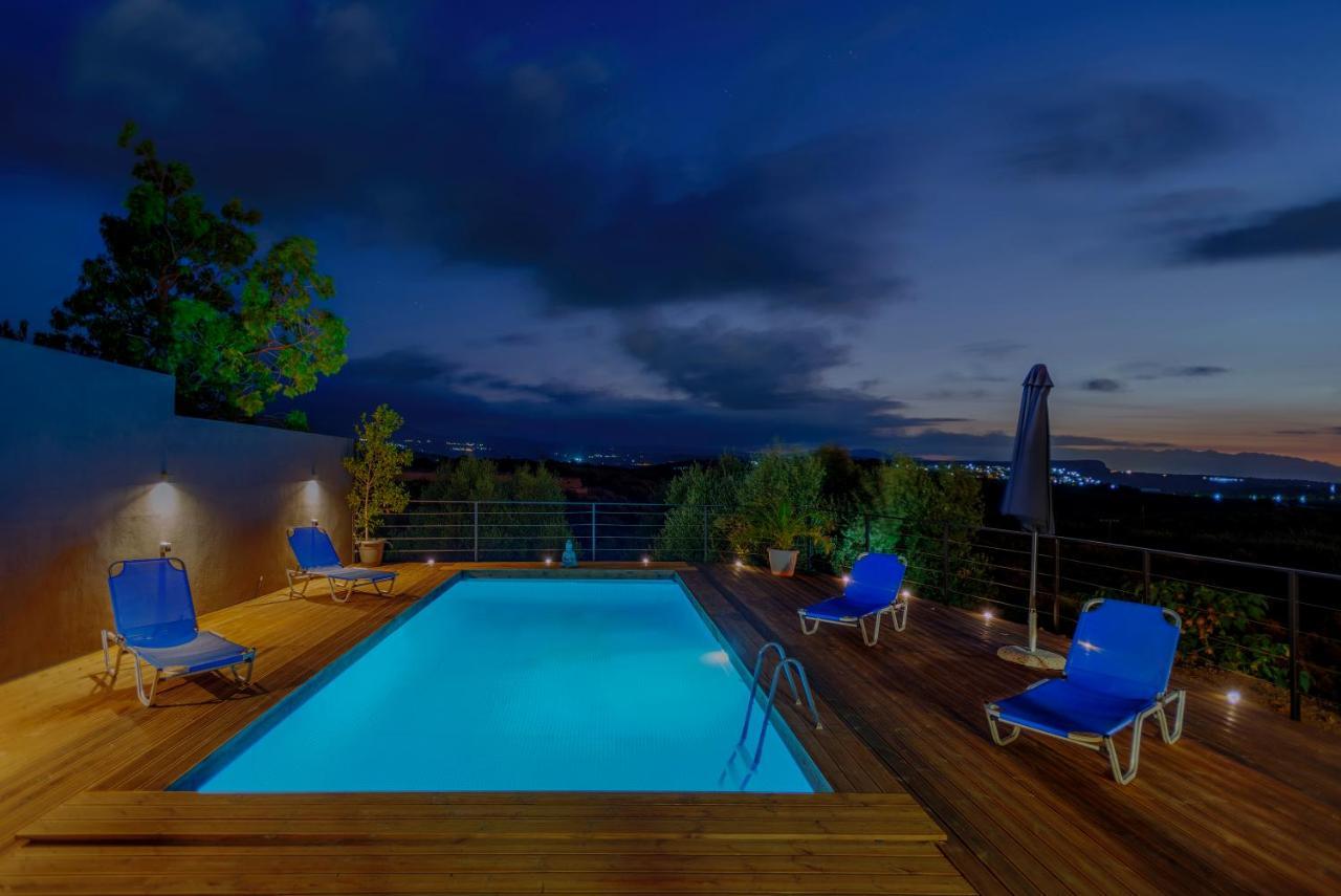 Private Pool Villa Ggki Skepasti Dış mekan fotoğraf