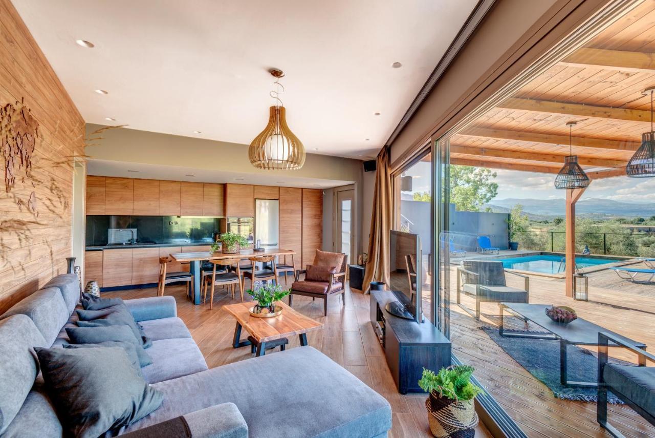 Private Pool Villa Ggki Skepasti Dış mekan fotoğraf