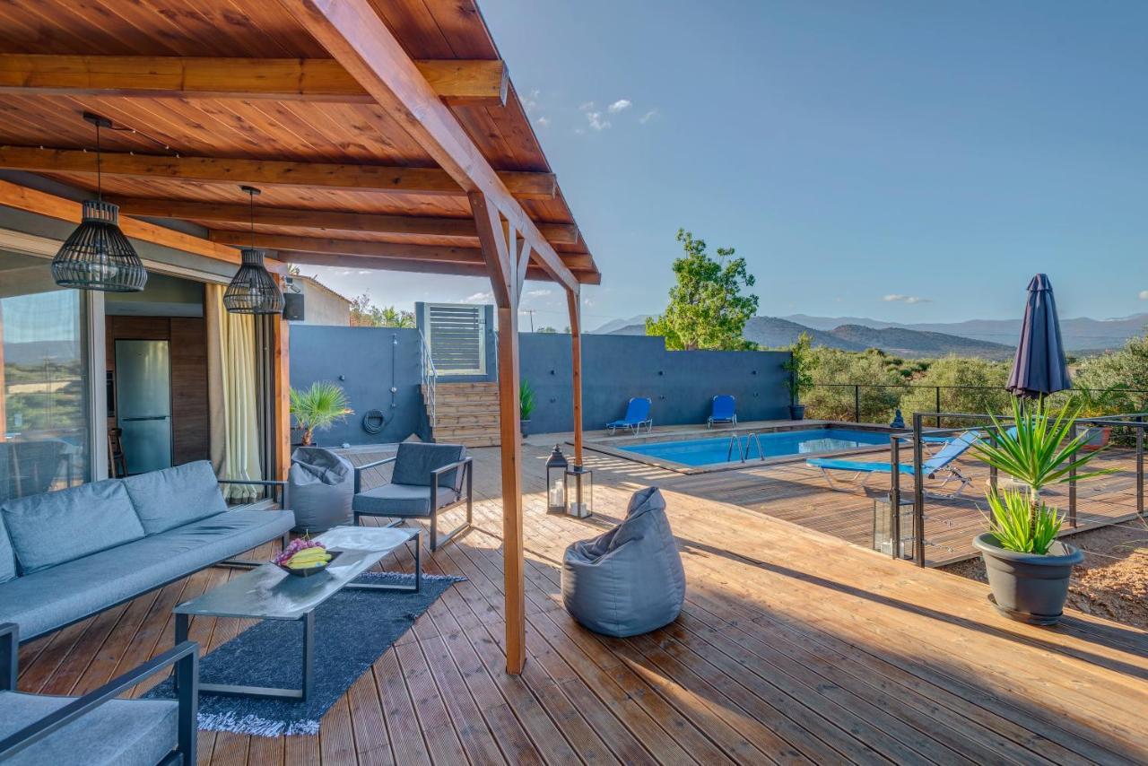 Private Pool Villa Ggki Skepasti Dış mekan fotoğraf
