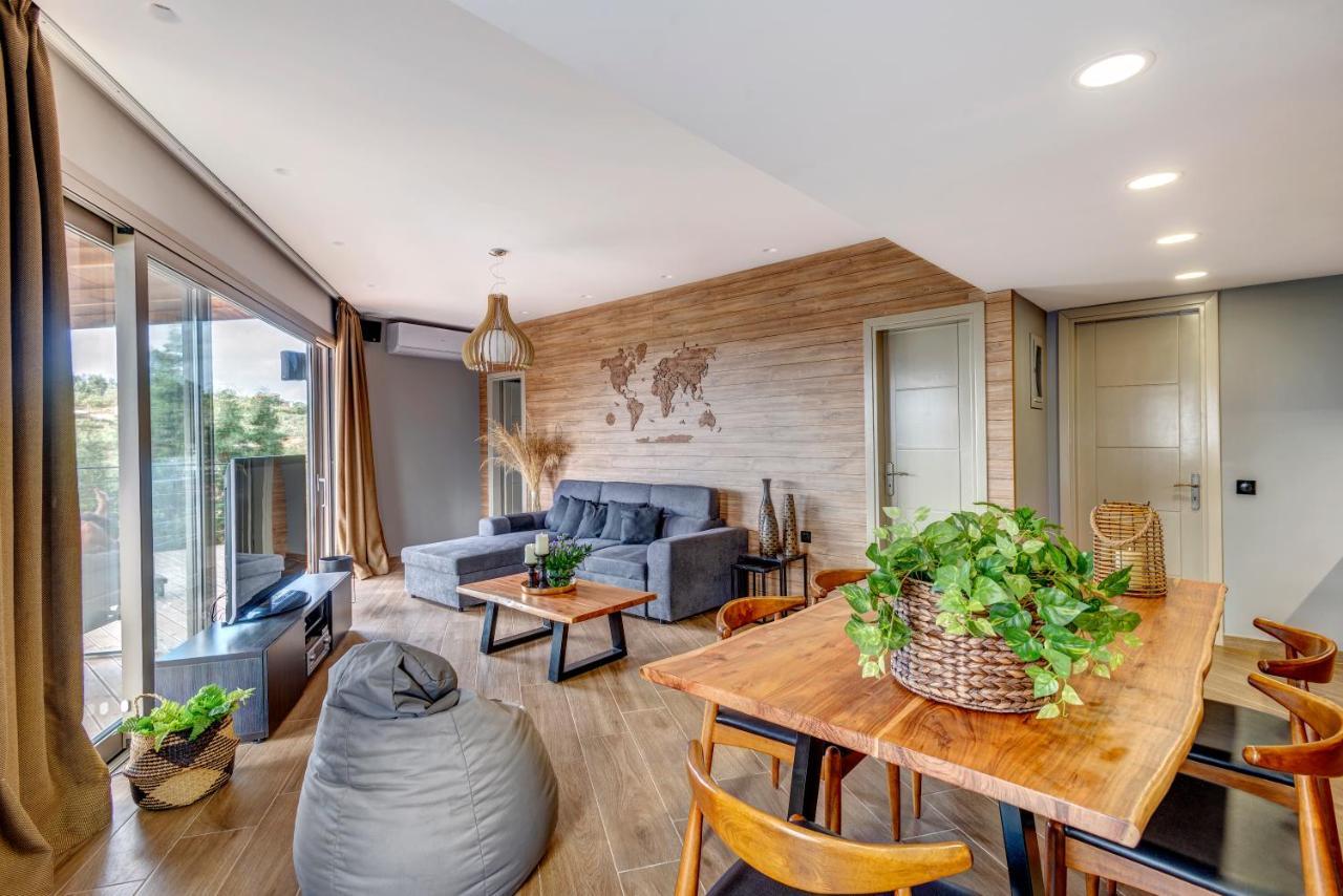 Private Pool Villa Ggki Skepasti Dış mekan fotoğraf