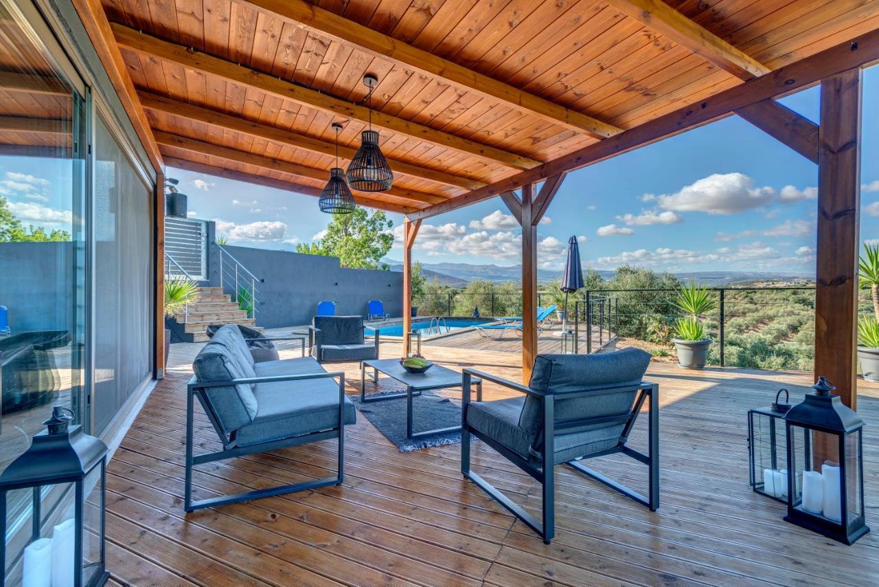 Private Pool Villa Ggki Skepasti Dış mekan fotoğraf