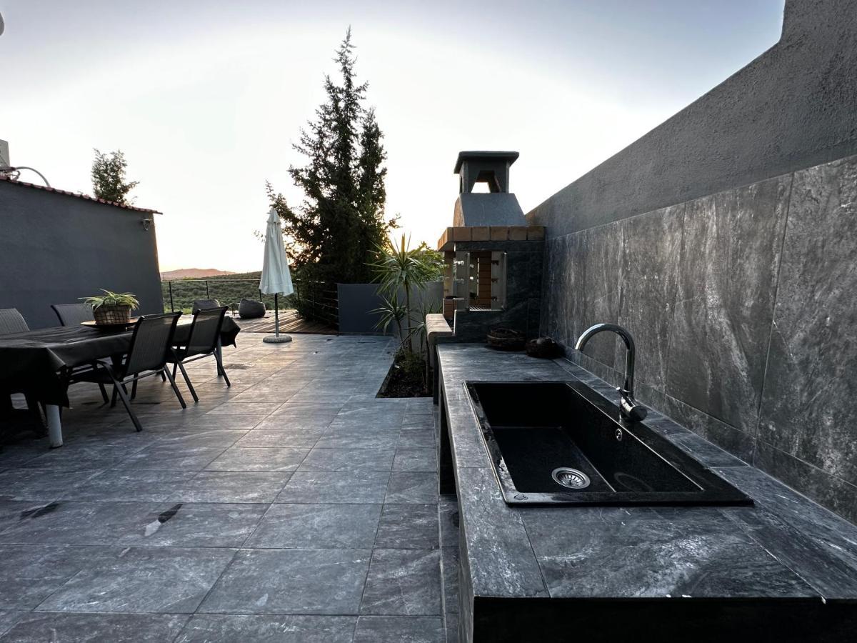 Private Pool Villa Ggki Skepasti Dış mekan fotoğraf